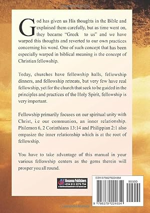 HOUSE FELLOWSHIP MANUAL