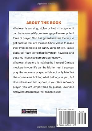 RECOVERY PRAYER